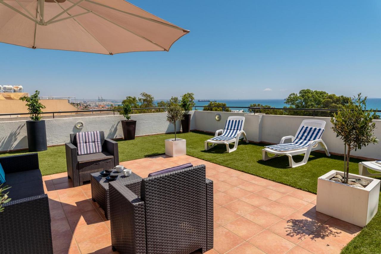 Makenzy Seaview Penthouse Leilighet Lárnaka Eksteriør bilde