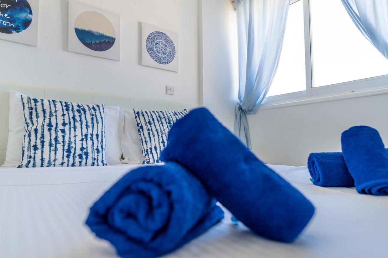 Makenzy Seaview Penthouse Leilighet Lárnaka Eksteriør bilde