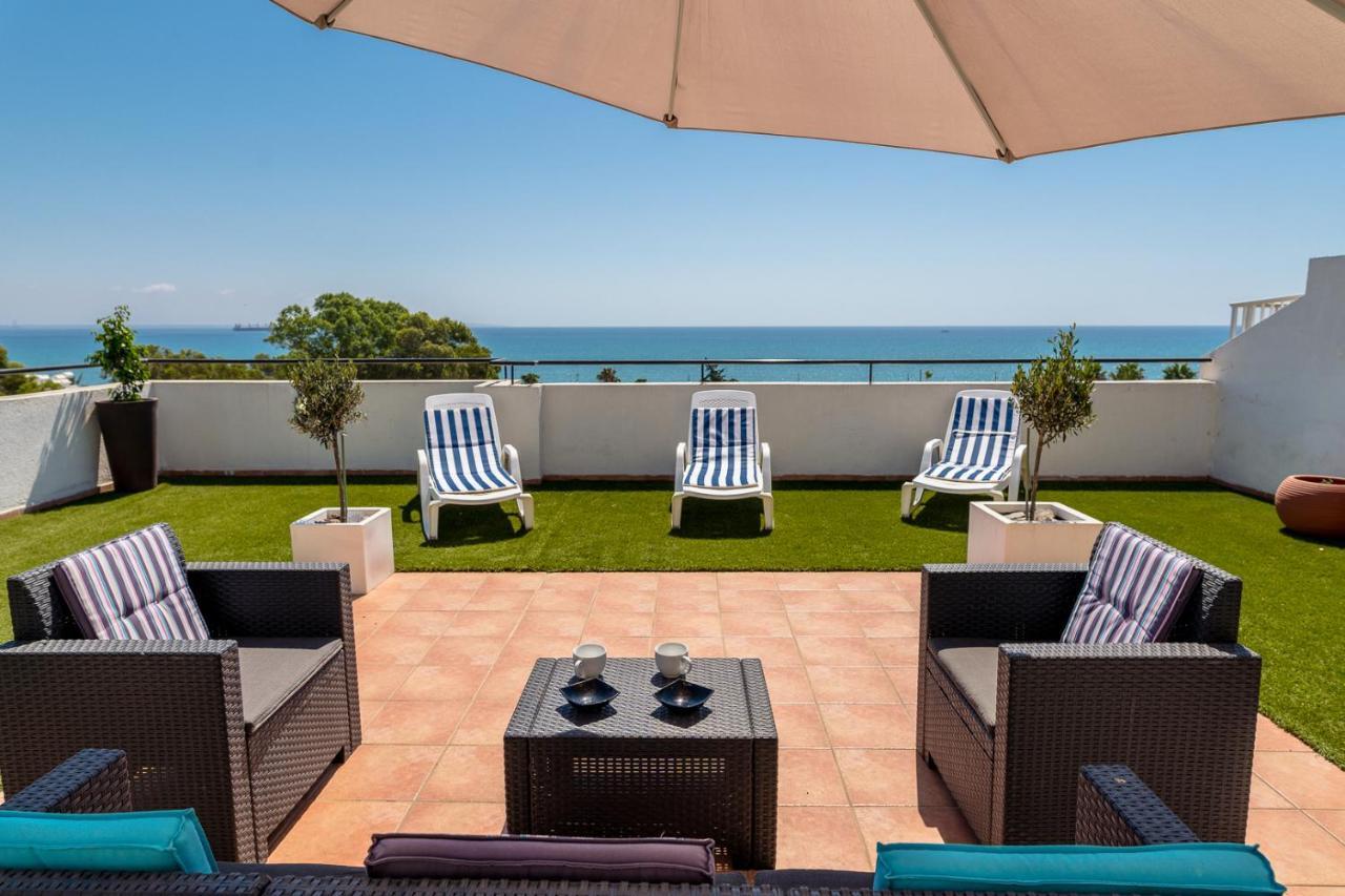 Makenzy Seaview Penthouse Leilighet Lárnaka Eksteriør bilde