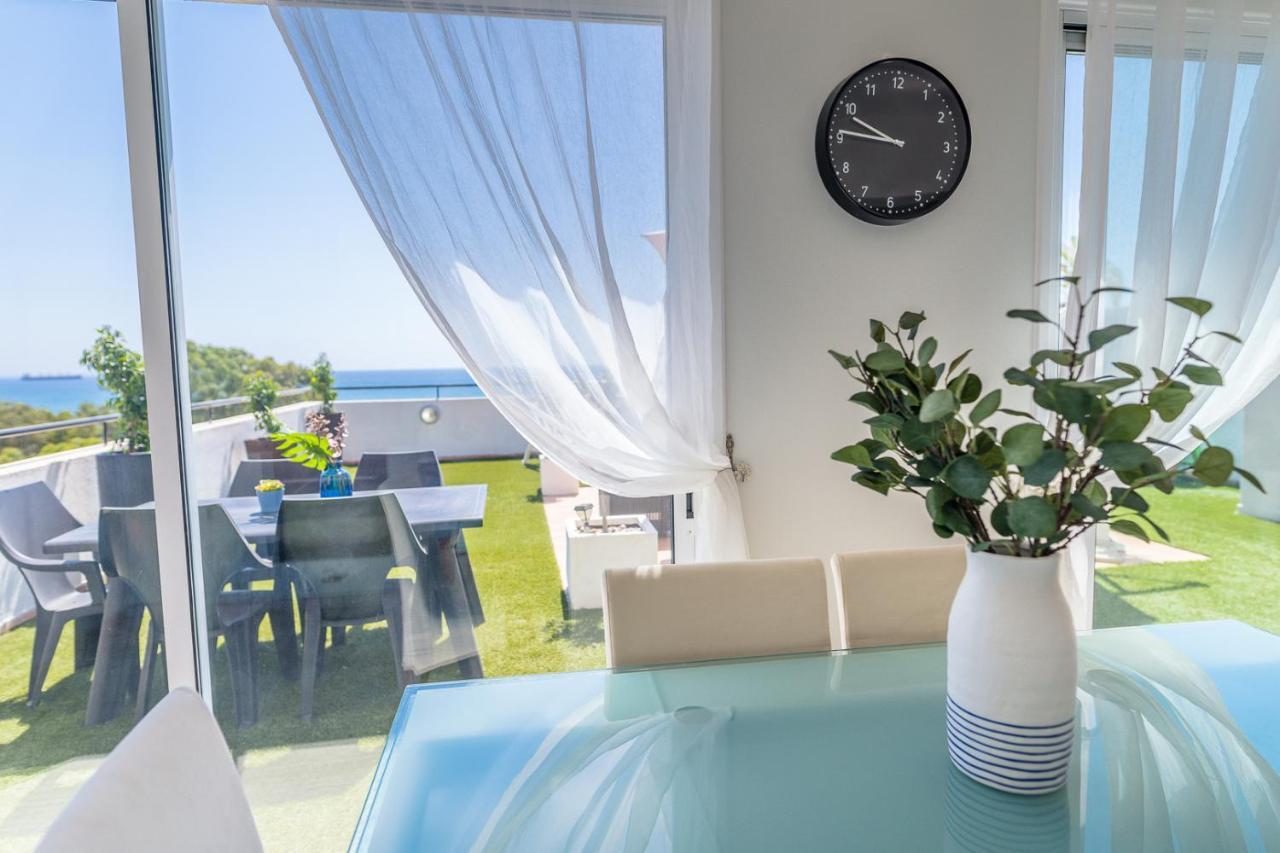 Makenzy Seaview Penthouse Leilighet Lárnaka Eksteriør bilde