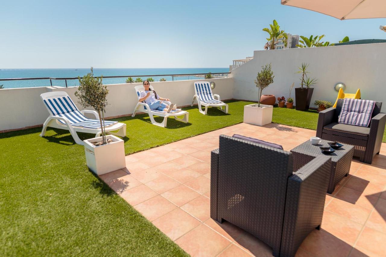 Makenzy Seaview Penthouse Leilighet Lárnaka Eksteriør bilde