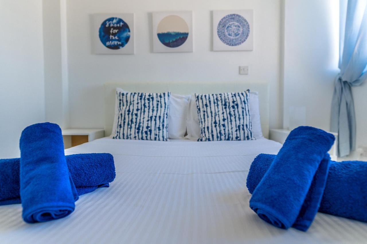 Makenzy Seaview Penthouse Leilighet Lárnaka Eksteriør bilde