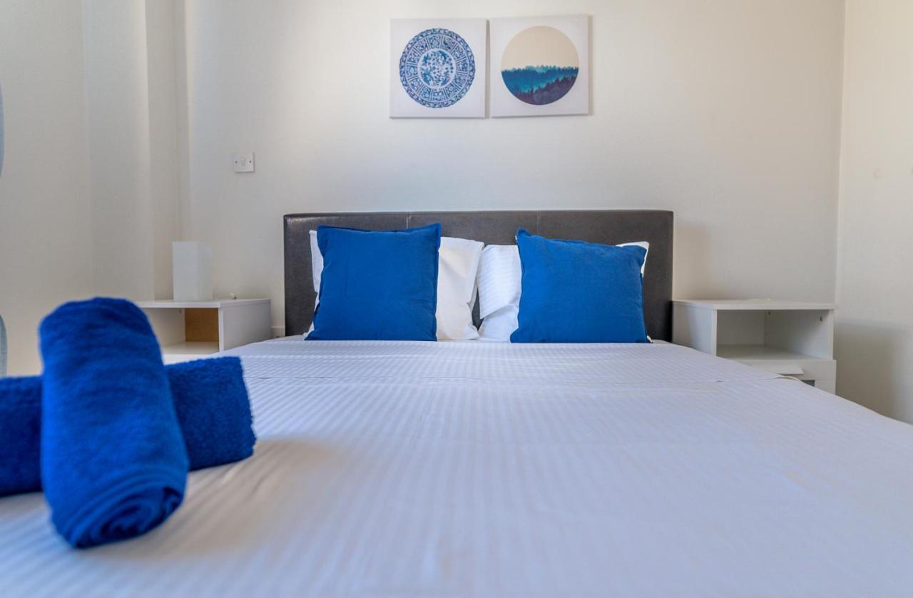 Makenzy Seaview Penthouse Leilighet Lárnaka Eksteriør bilde